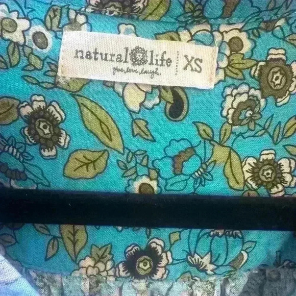 Natural Life Dara V-Neck Tunic Mini Dress Size XS - Picture 3 of 7